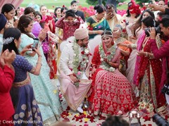 Indian bride and groom looking spectacular Indian bride and groom looking spectacular