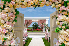 Indian wedding floral decor Indian wedding floral decor