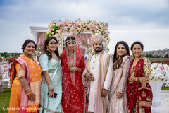Special guests with the newlyweds Special guests with the newlyweds