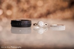 Stunning Indian wedding rings capture. Stunning Indian wedding rings capture.