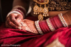Closeup capture of Indian bridal ceremony bangles. Closeup capture of Indian bridal ceremony bangles.