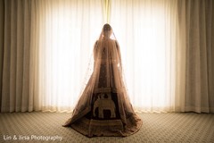 Indian bride on her ceremony lehenga. Indian bride on her ceremony lehenga.