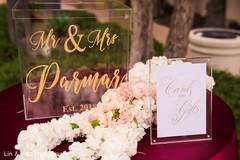 Incredible Indian wedding gifts table decor. Incredible Indian wedding gifts table decor.