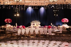 Fascinating Indian wedding table flowers decoration. Fascinating Indian wedding table flowers decoration.