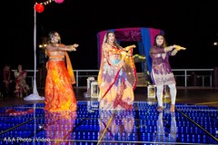 Sweet indian bride dancing during sangeet Sweet indian bride dancing during sangeet