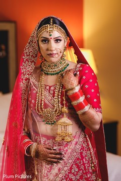Enhancing Indian bride getting ready for wedding ceremony. Enhancing Indian bride getting ready for wedding ceremony.