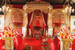 Dream like Indian wedding ceremony mandap decor. Dream like Indian wedding ceremony mandap decor.