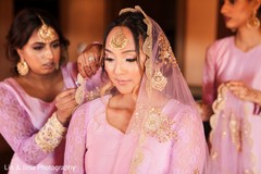 Gorgeous bridesmaid getting ready Gorgeous bridesmaid getting ready