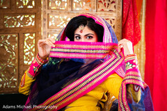 Mysterious Indian bride in a beautiful dress. Mysterious Indian bride in a beautiful dress.