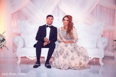 Tender Indian bride and groom shot Tender Indian bride and groom shot