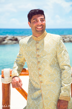 Magnificent photo of our indian groom at the beach. Magnificent photo of our indian groom at the beach.