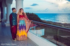 Beautiful couple taking a look at the sea. Beautiful couple taking a look at the sea.