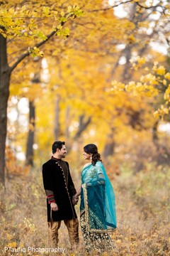 Outdoors magical capture of Indian couple. Outdoors magical capture of Indian couple.