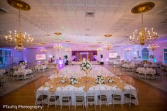 Incredible Indian wedding reception table setup. Incredible Indian wedding reception table setup.