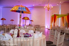 Marvelous Indian Sangeet table decor. Marvelous Indian Sangeet table decor.