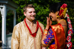 Indian bride and groom looking magical Indian bride and groom looking magical