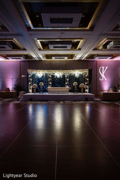 Creative Indian wedding stage. Creative Indian wedding stage.
