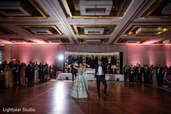 Traditional India couple reception entry. Traditional India couple reception entry.
