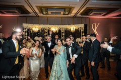 Joyful India wedding reception. Joyful India wedding reception.
