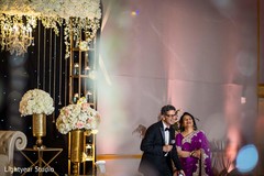 Lovely Indian couple enjoying their wedding reception. Lovely Indian couple enjoying their wedding reception.