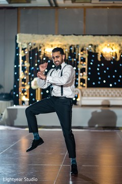 Indian groom dancing. Indian groom dancing.
