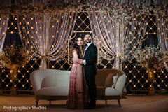 Dreamy photo of our elegant couple. Dreamy photo of our elegant couple.