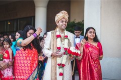 Indian groom on it's way to his baraat celebration. Indian groom on it's way to his baraat celebration.