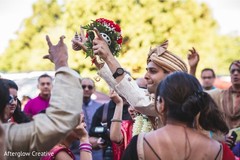 Take a look at this groom's baraat celebration. Take a look at this groom's baraat celebration.