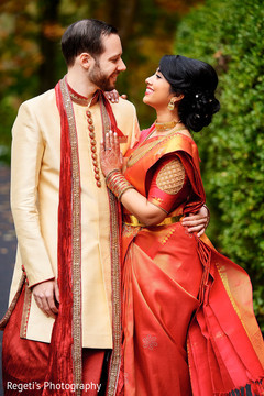 Enchanting Indian bride and Indian groom. Enchanting Indian bride and Indian groom.