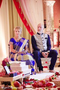 These are the elegant Indian groom's parents. These are the elegant Indian groom's parents.