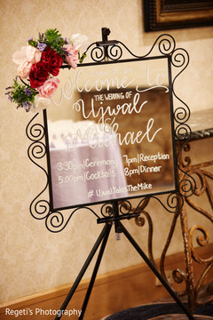 Creative sign made with a mirror. Creative sign made with a mirror.