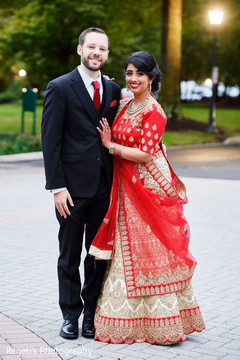 Radiant elegance displayed by our Indian couple. Radiant elegance displayed by our Indian couple.