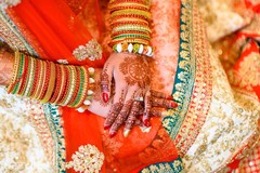 Incredible India bridal ceremony bangles and mehndi art. Incredible India bridal ceremony bangles and mehndi art.