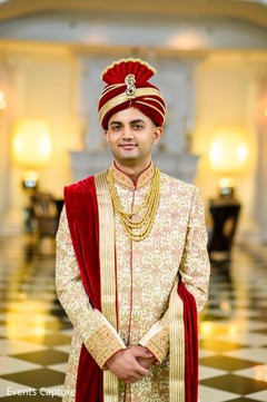 Charming Indian Groom ready for his big day. Charming Indian Groom ready for his big day.