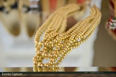 Elegant golden Indian groom's necklace. Elegant golden Indian groom's necklace.