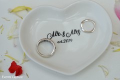 Personalized tray for Indian wedding rings. Personalized tray for Indian wedding rings.