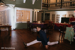 Having fun with some dancing moves. Having fun with some dancing moves.