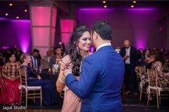 Lovely Indian couple dancing at the reception. Lovely Indian couple dancing at the reception.