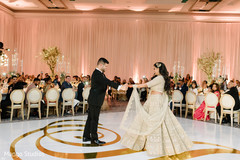 Indian newlywed's first dance Indian newlywed's first dance