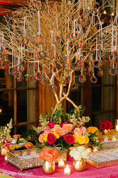 Enchanting mehndi party floral decor. Enchanting mehndi party floral decor.