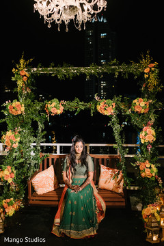 Indian bride portrait. Indian bride portrait.