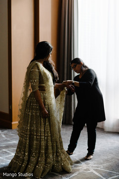 Indian bride getting ready for her big day. Indian bride getting ready for her big day.