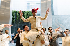 Indian groom arrival. Indian groom arrival.