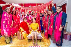 Maharani with special guests. Maharani with special guests.