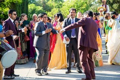 Merry Indian family during baraat. Merry Indian family during baraat.