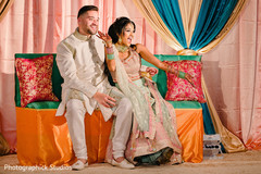 Maharani and Raja looking dazzling. Maharani and Raja looking dazzling.