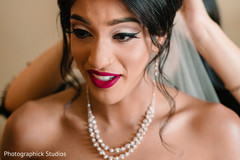 Beautiful Indian bride getting ready. Beautiful Indian bride getting ready.
