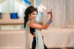 Magnificent Maharani at reception performance. Magnificent Maharani at reception performance.