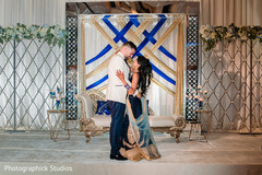 Lovely Indian couple with reception attire. Lovely Indian couple with reception attire.