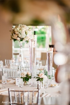 Creative indian wedding reception table decor. Creative indian wedding reception table decor.